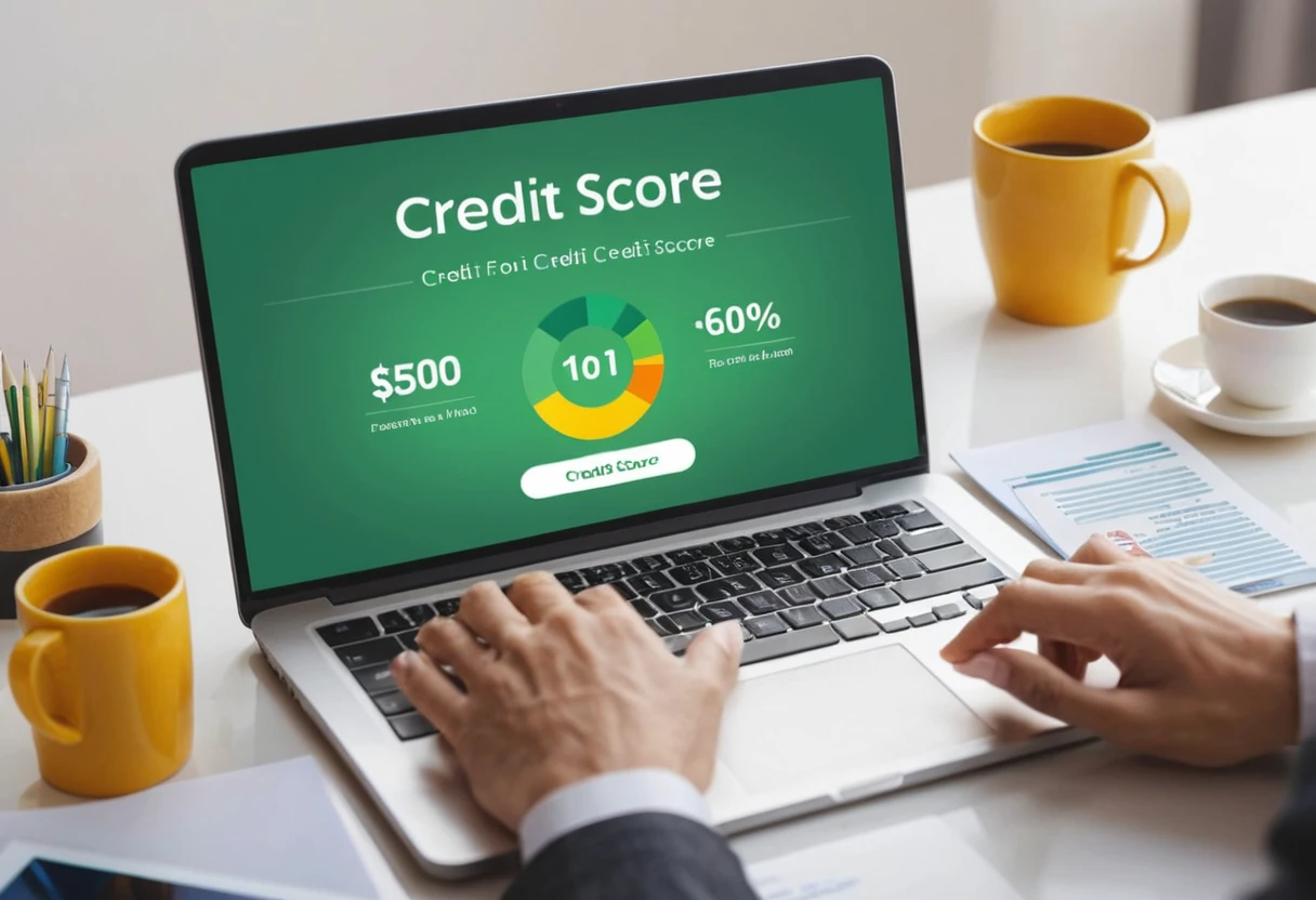 improve credit score before applying for a loan
